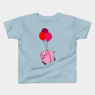 When Pigs Fly Kids T-Shirt